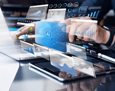 AI business value measurement and executive communication strategy dashboard